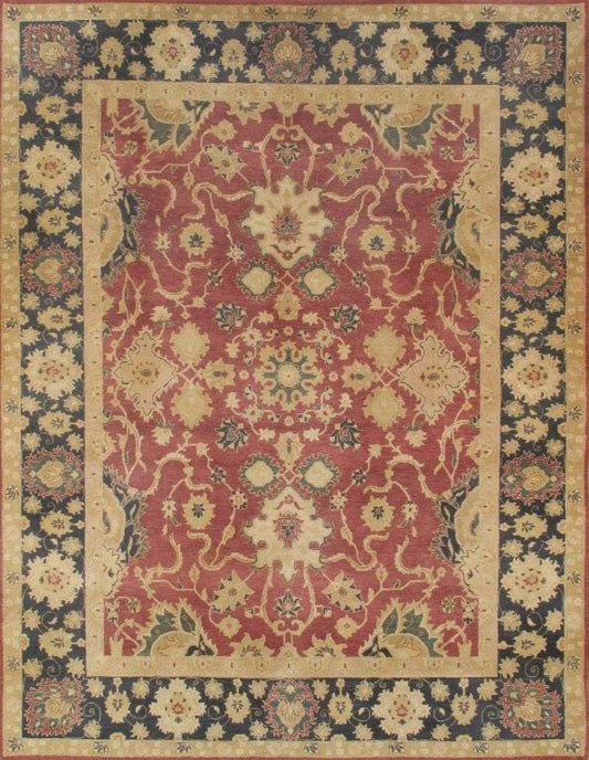 Sultanabad Collection Hand-Knotted Lamb's Wool Area Rug-10' 0" X 13'10"