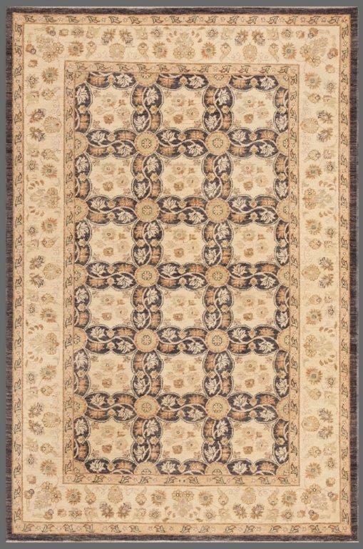 Ferehan Collection Hand-Knotted Lamb's Wool Runner 5'11" X 8'10"