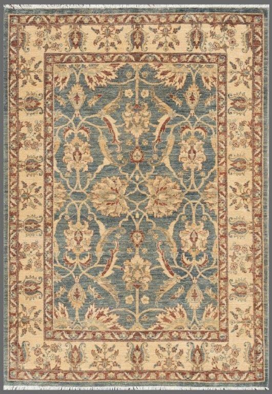 Ferehan Collection Hand-Knotted Lamb's Wool Area Rug- 4' 11" X 7' 0"