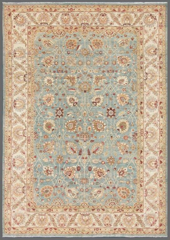 Ferehan Collection Hand-Knotted Lamb's Wool Area Rug- 9' 7" X 13' 11"