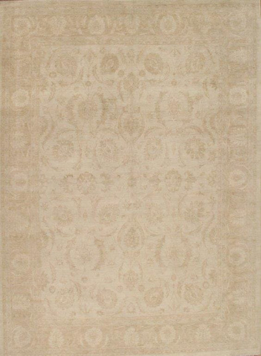 Sultanabad Collection Hand-Knotted Lamb's Wool Area Rug- 8' 9" X 12' 0"