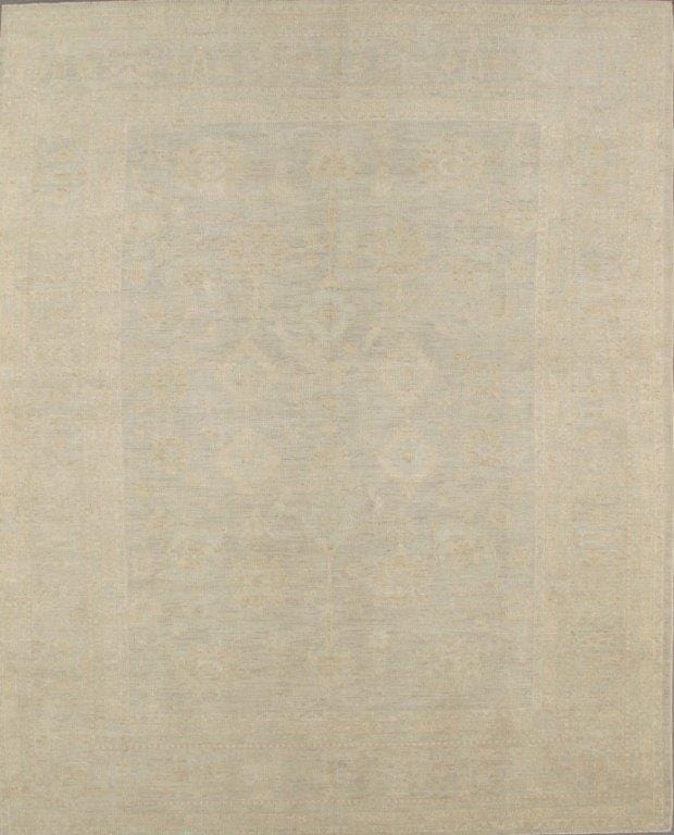 Oushak Collection Hand-Knotted Lamb's Wool Area Rug- 9' 8" X 11'11"