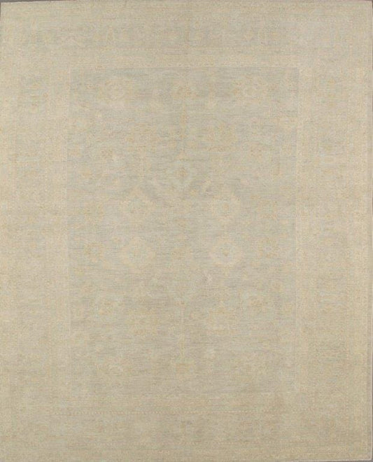 Oushak Collection Hand-Knotted Lamb's Wool Area Rug- 9' 8" X 11'11"