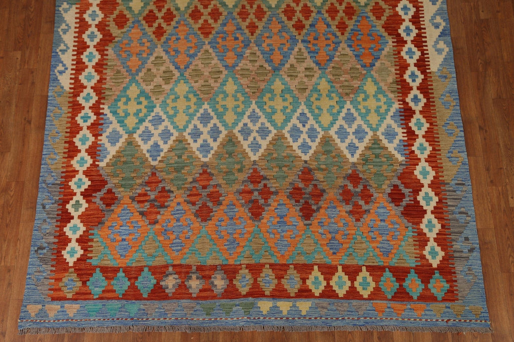 Geometric Kilim Oriental Area Rug 7x10