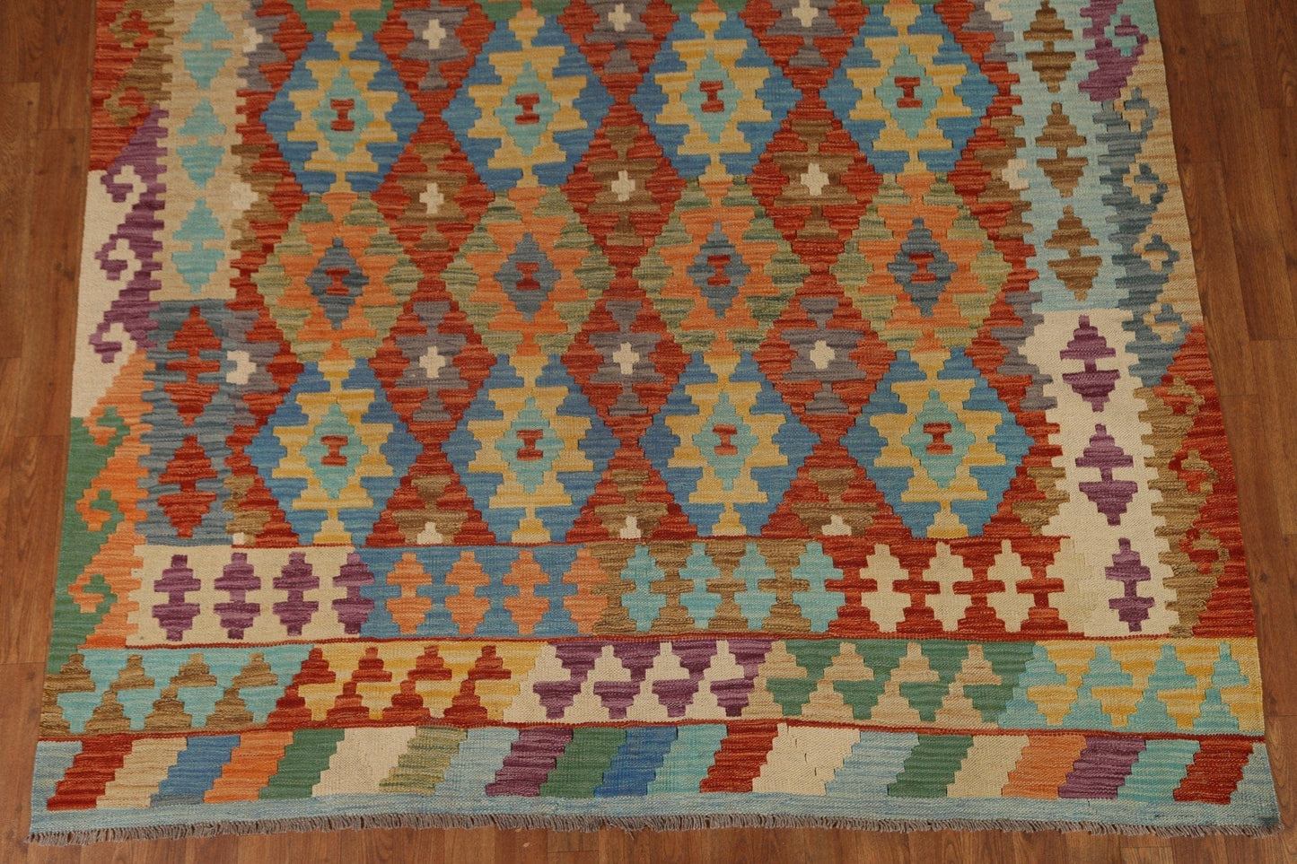 Geometric Kilim Oriental Area Rug 6x10