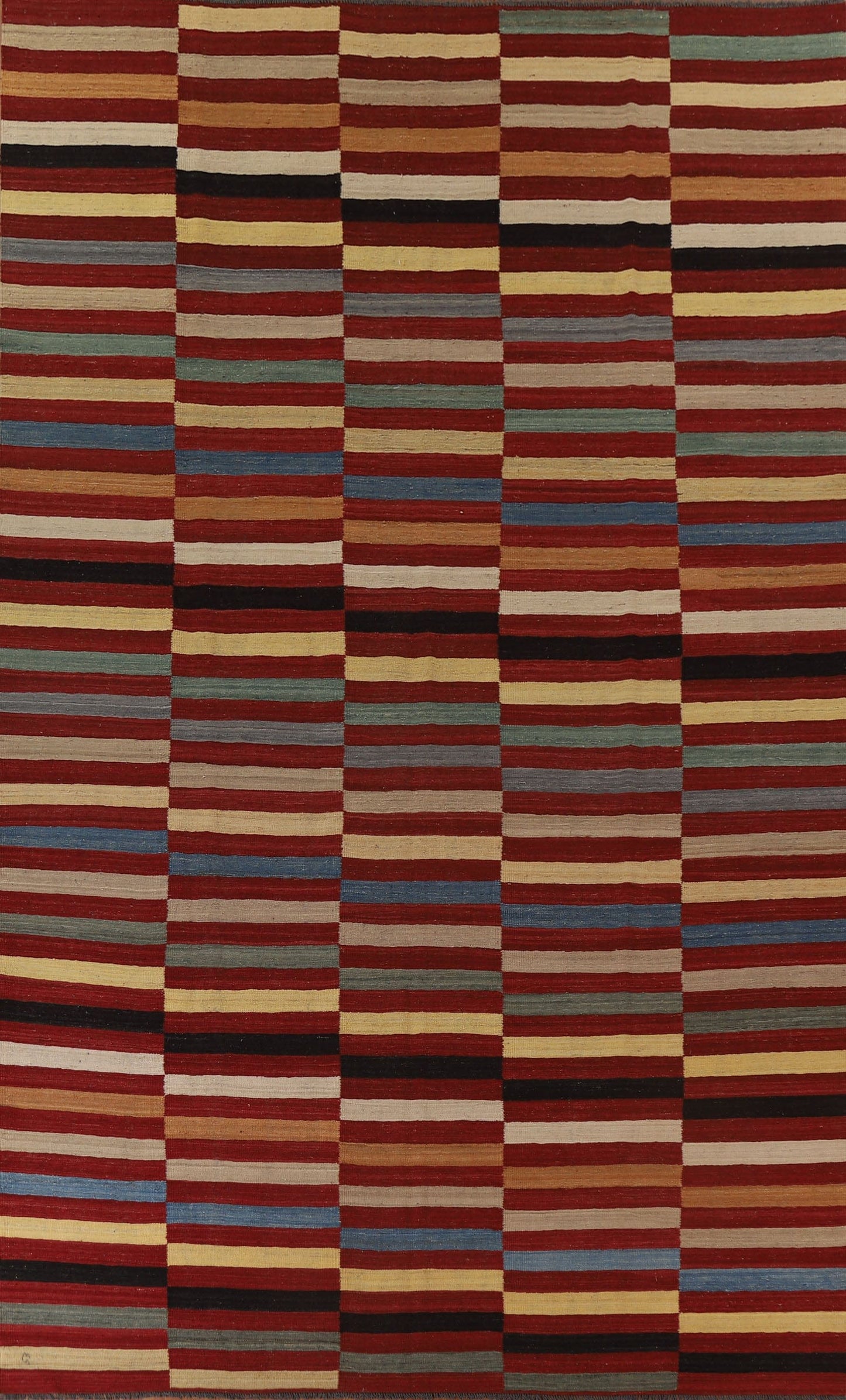 Striped Kilim Oriental Large Rug 10x14