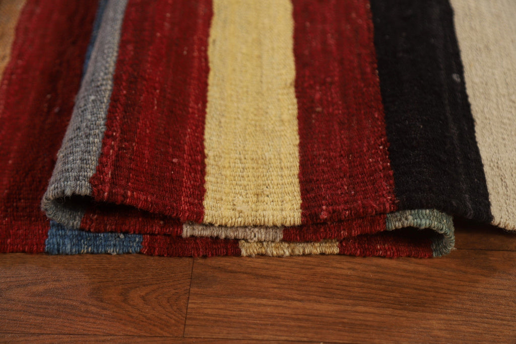 Striped Kilim Oriental Large Rug 10x14