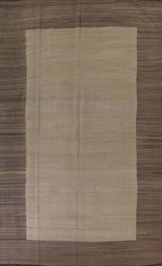 Earth Tone Kilim Oriental Area Rug 9x12