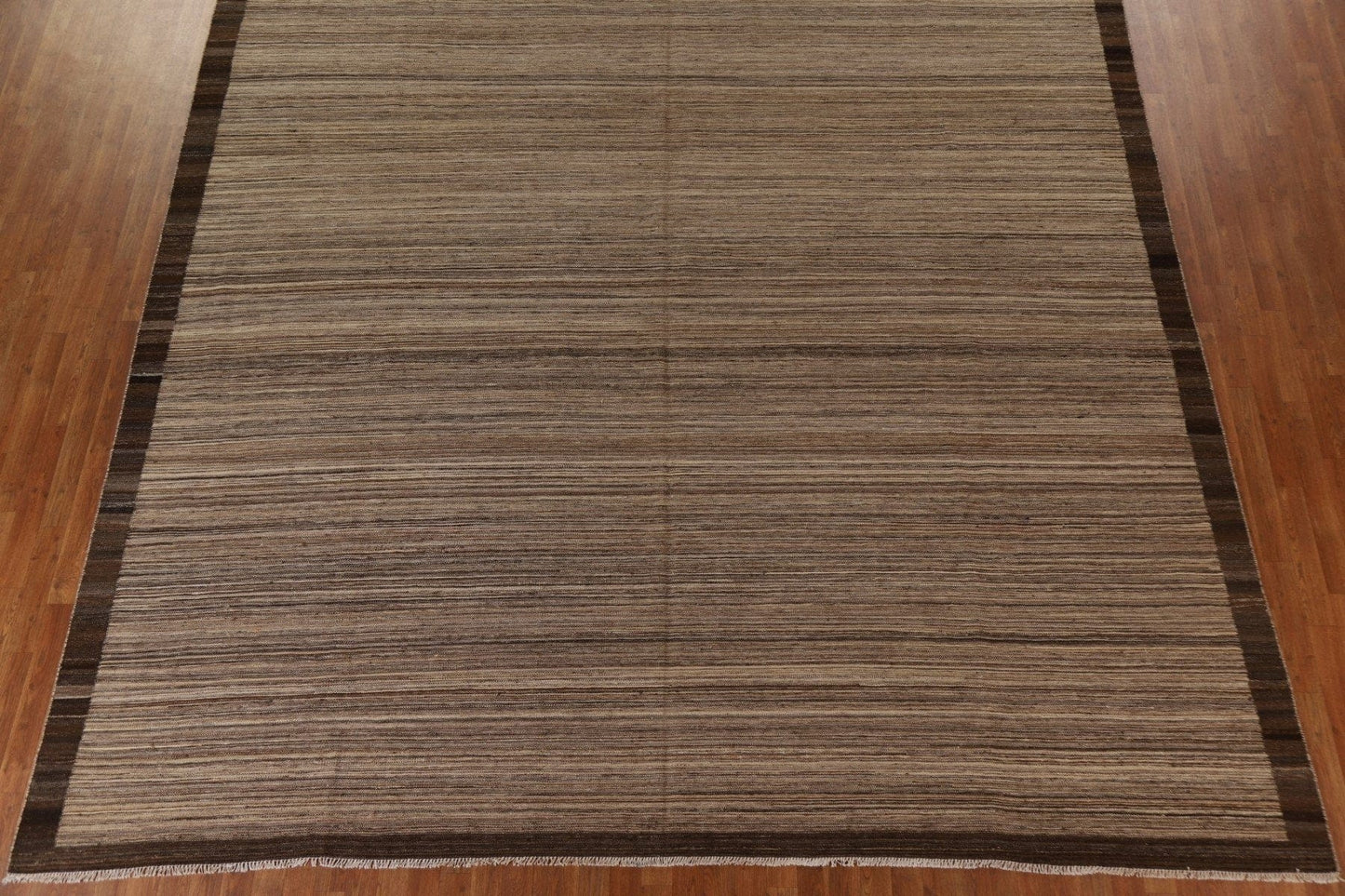 Earth Tone Kilim Natural Dye Large Rug 12x15