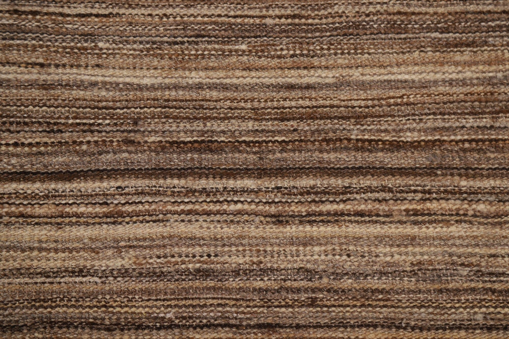 Earth Tone Kilim Natural Dye Large Rug 12x15