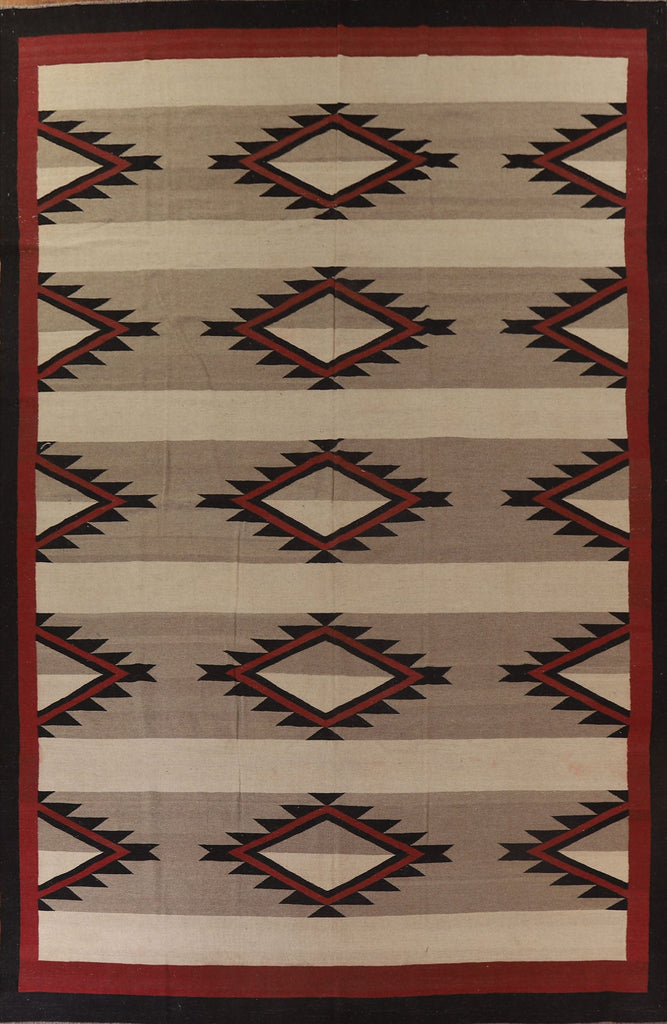 Geometric Kilim Oriental Large Area Rug 12x16