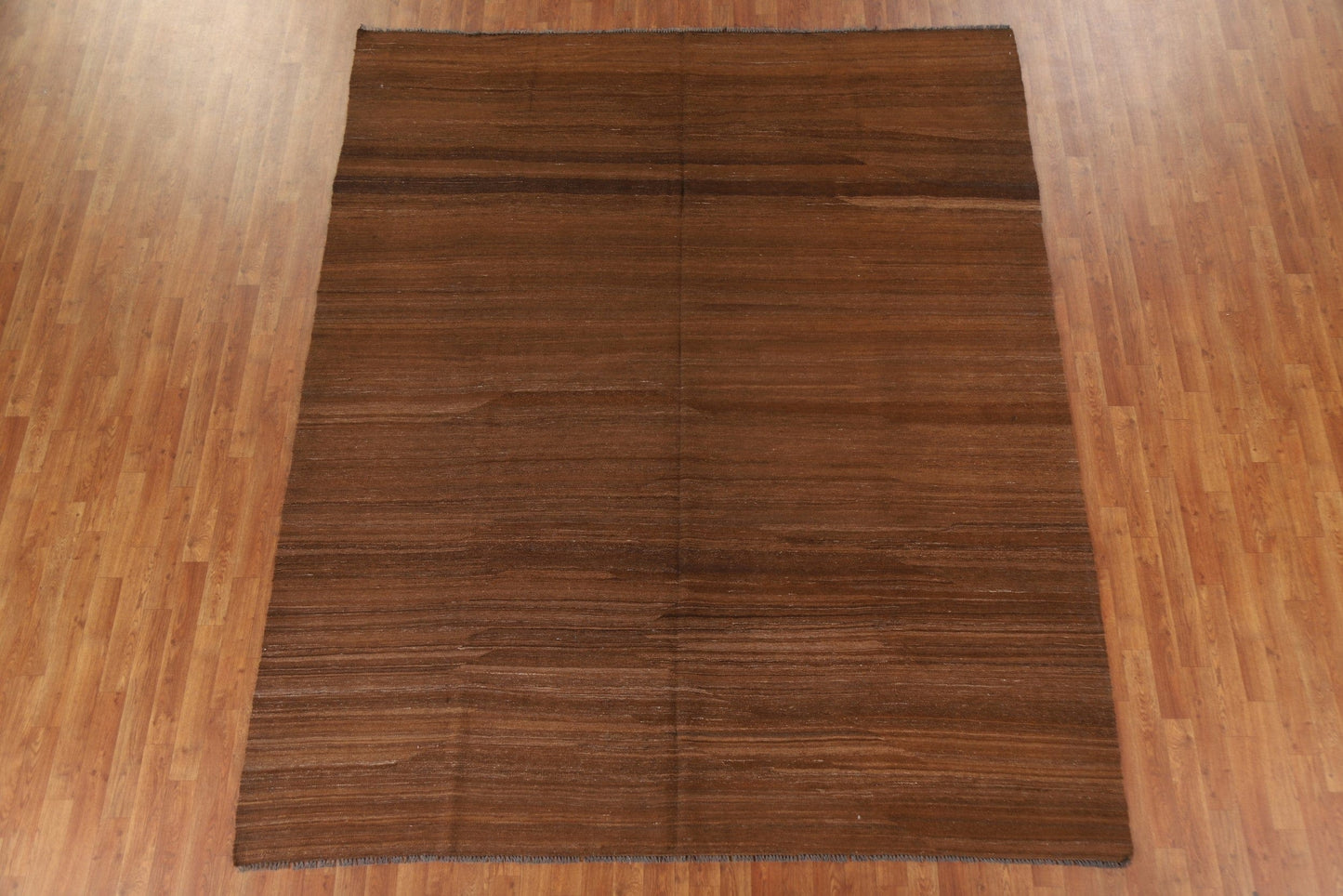 Dark Brown Kilim Oriental Area Rug 8x10