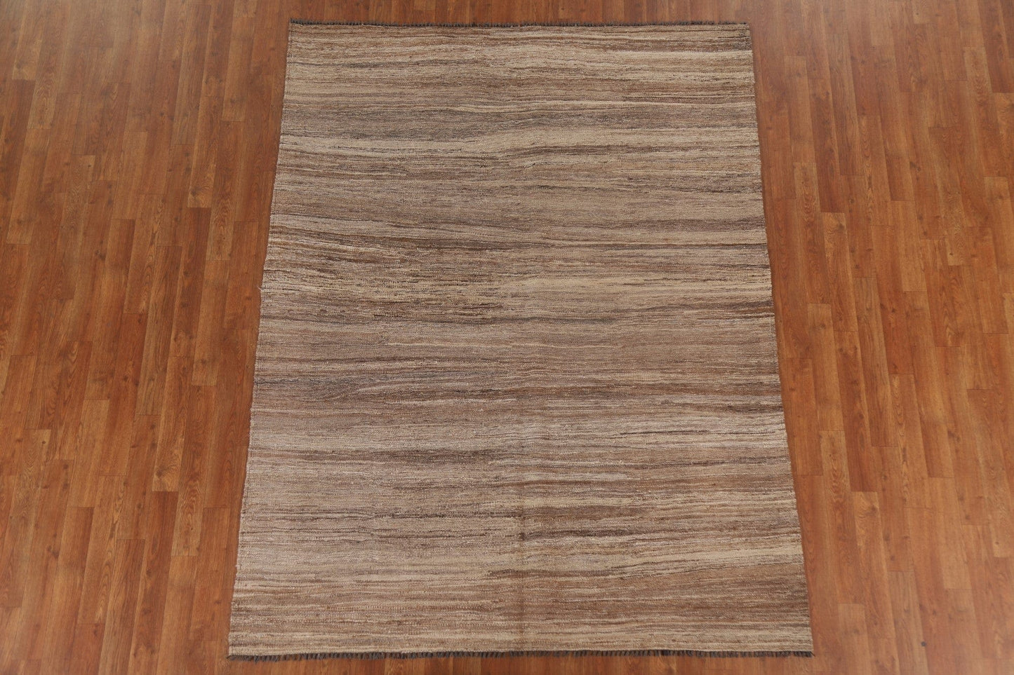 Striped Kilim Modern Area Rug 6x7