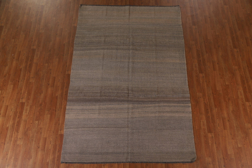 Natural Dye Kilim Oriental Area Rug 6x9