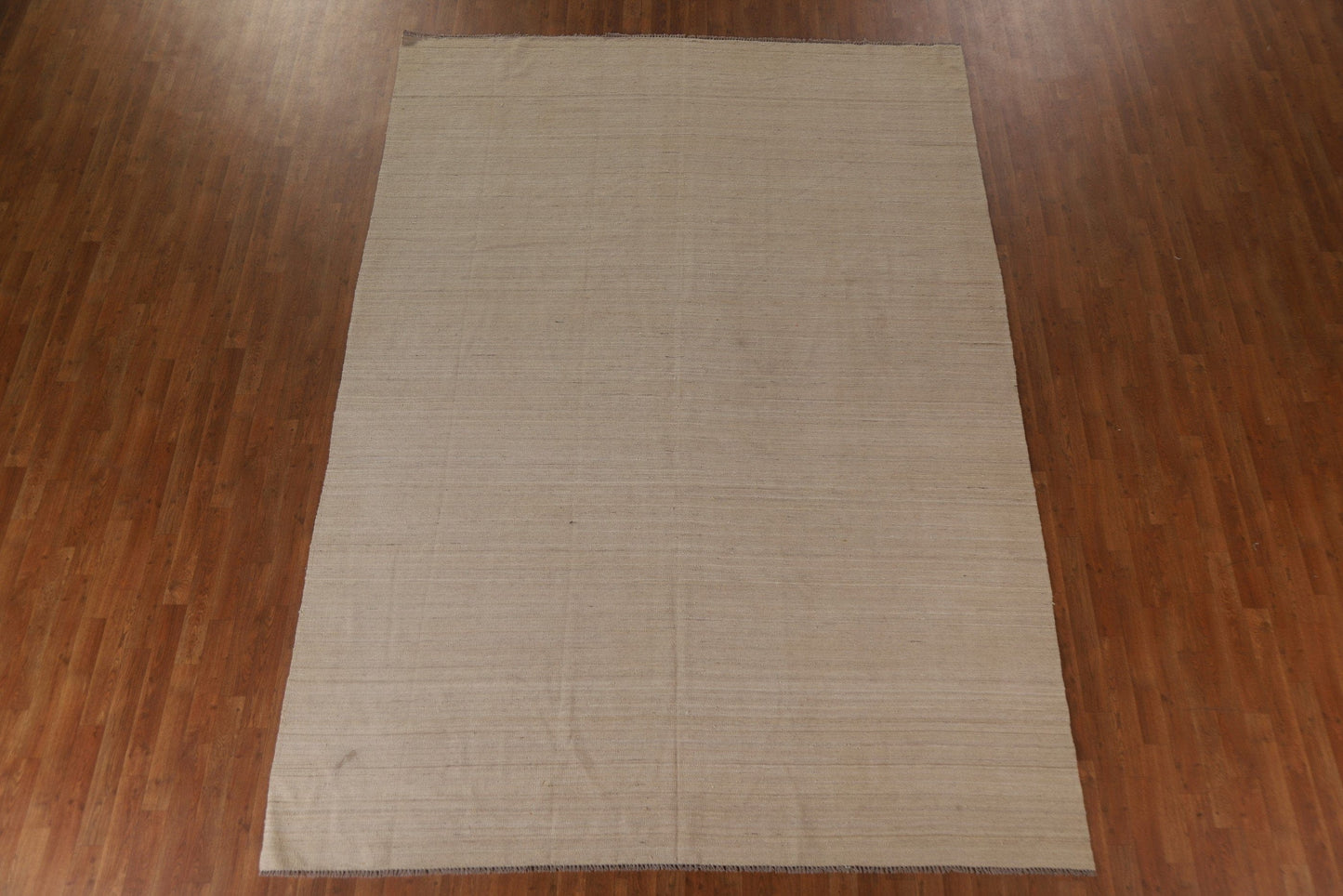 Earth Tone Kilim Wool Area Rug 8x11