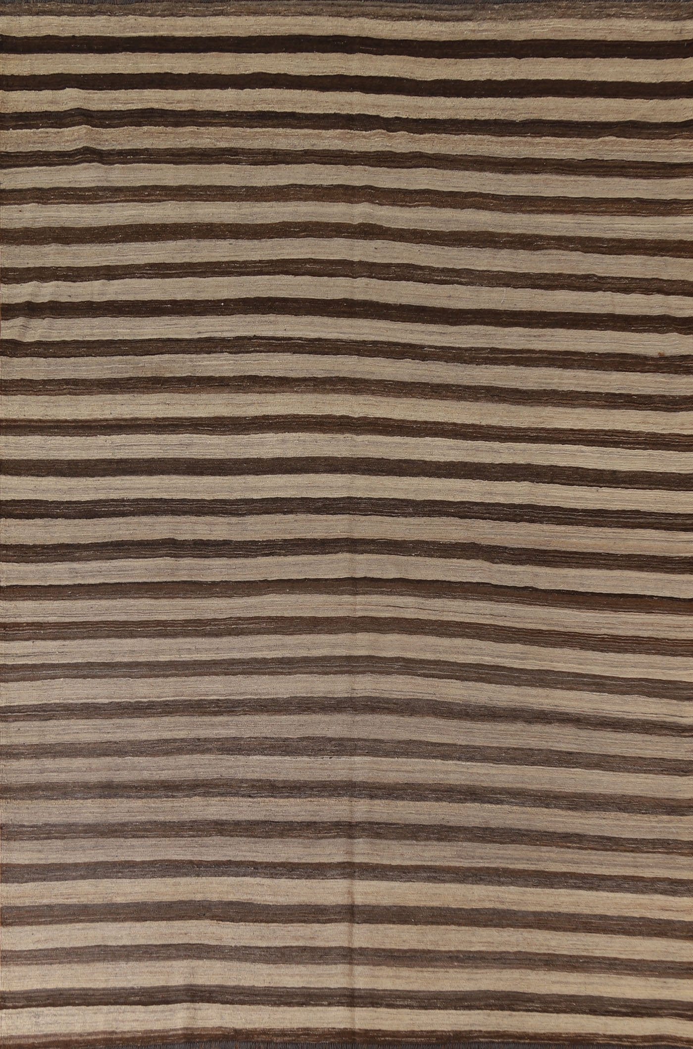 Striped Kilim Modern Area Rug 8x10