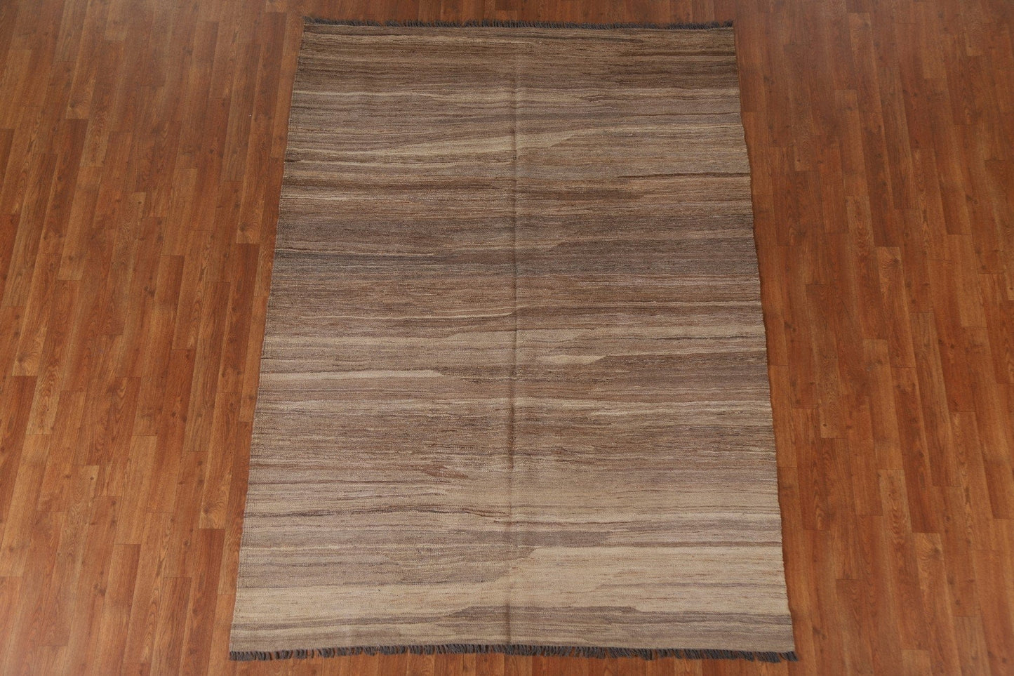 Earth Tone Kilim Oriental Area Rug 6x7