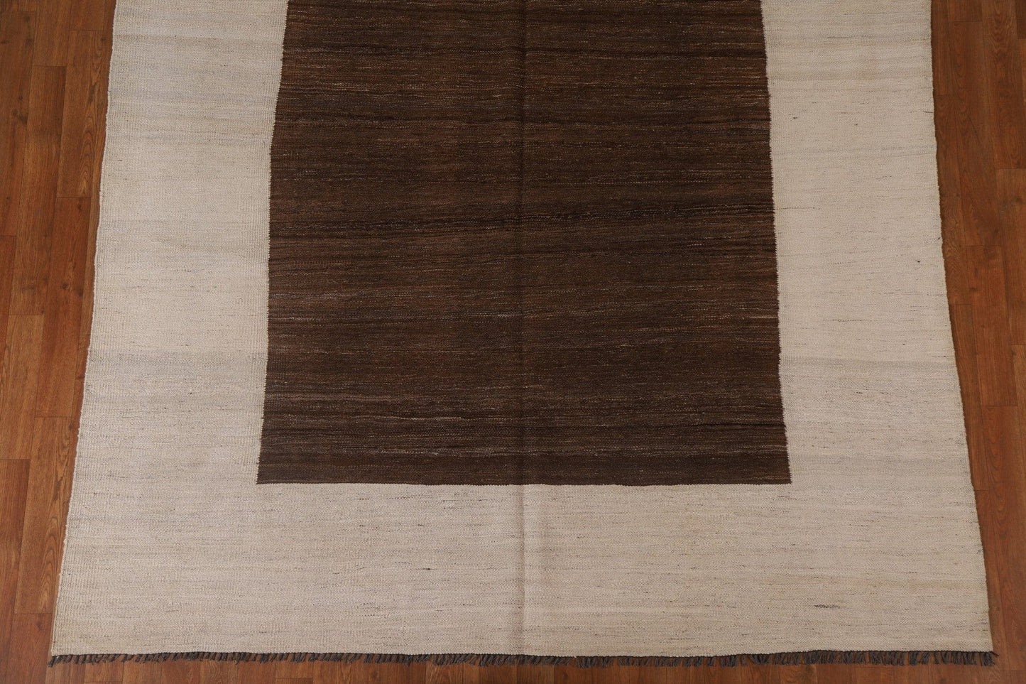 Earth Tone Kilim Modern Area Rug 7x10