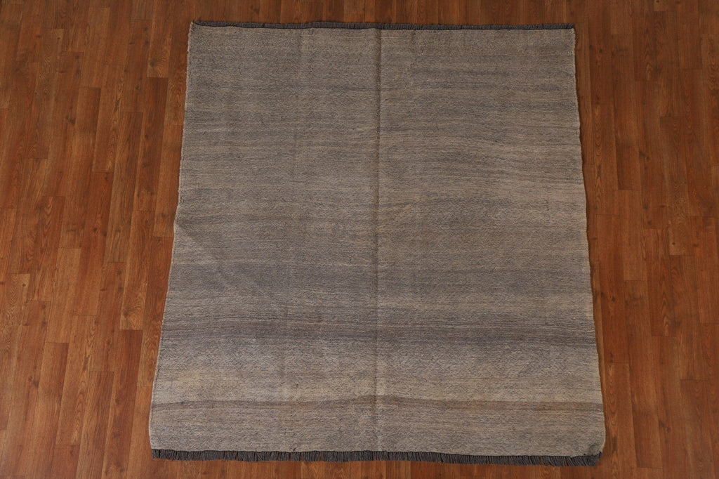 Kilim Natural Dye Area Rug 5x5