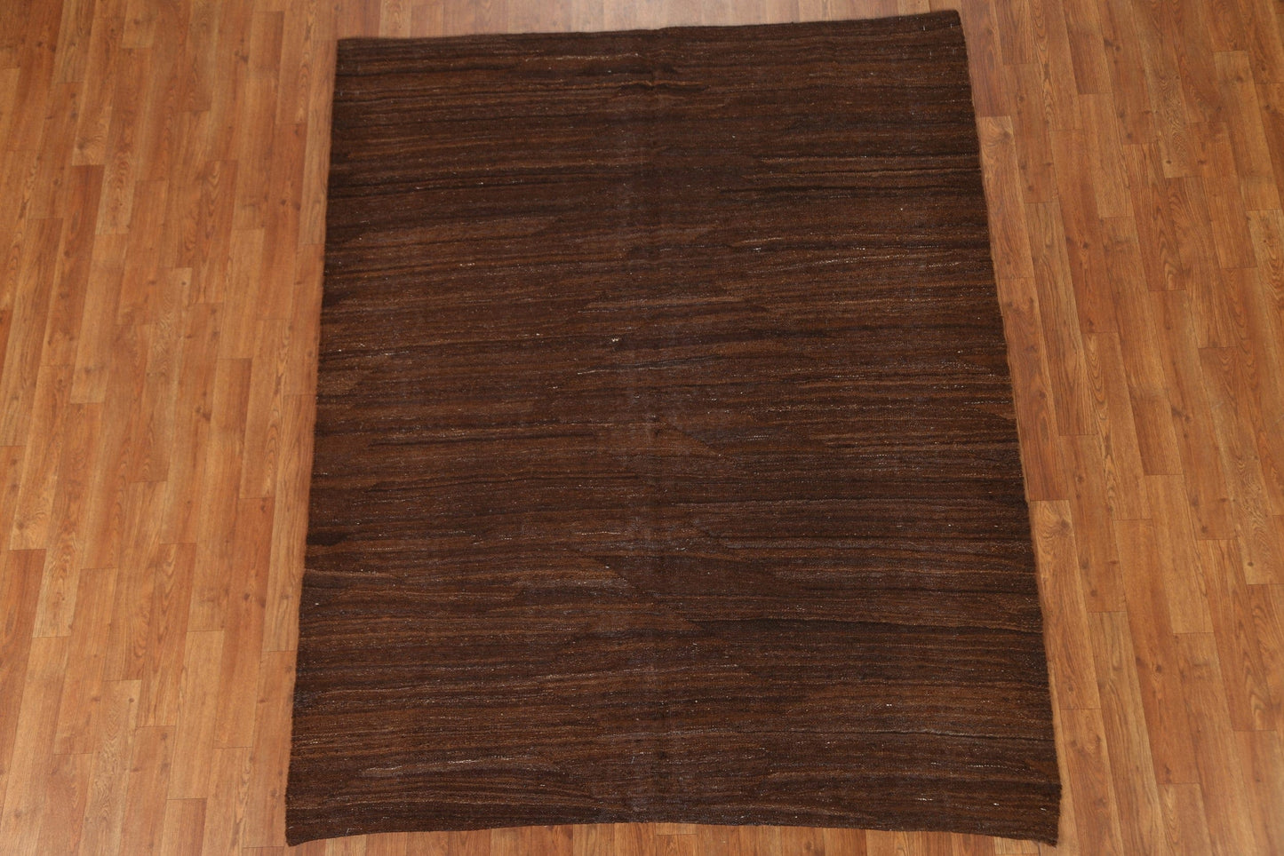 Natural Dye Wool Kilim Modern Area Rug 5x7