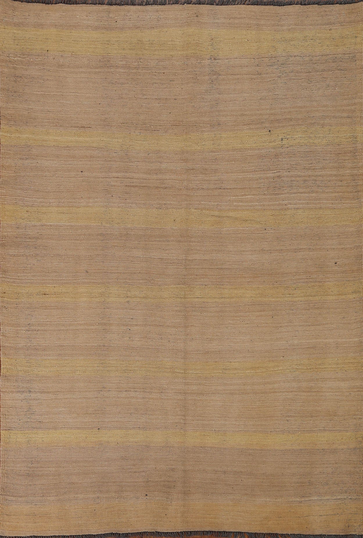 Earth Tone Kilim Modern Area Rug 5x6