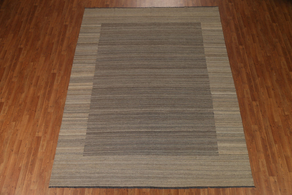 Earth Tone Kilim Oriental Area Rug 8x10