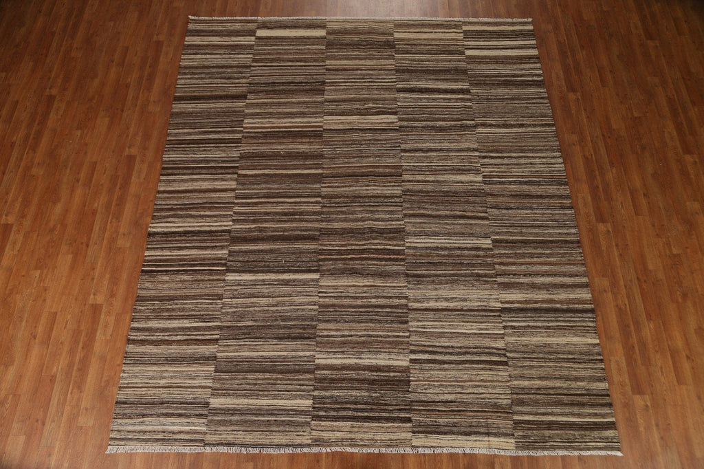 Earth Tone Kilim Oriental Area Rug 8x10