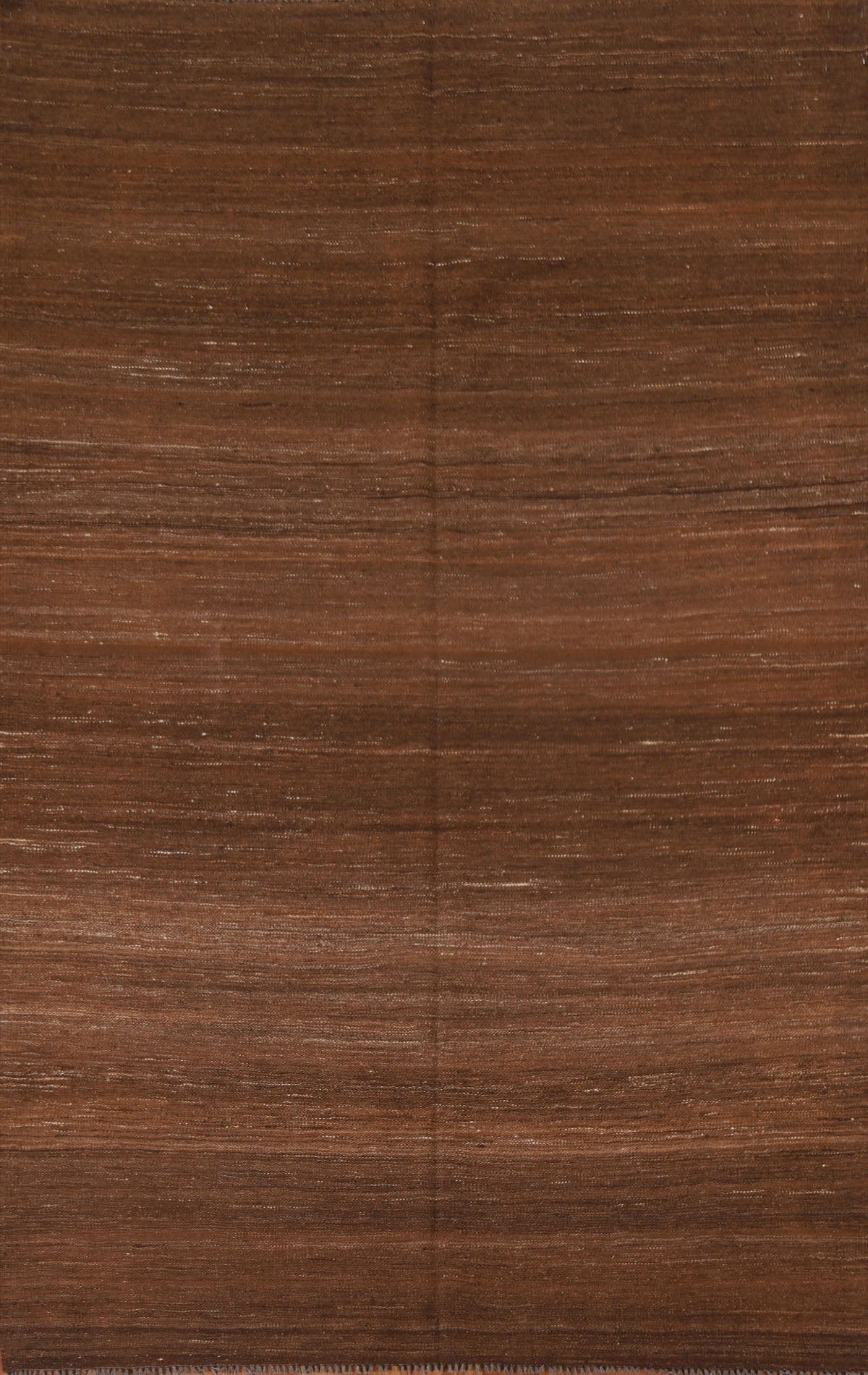 Earth Tone Kilim Brown Modern Area Rug 6x8