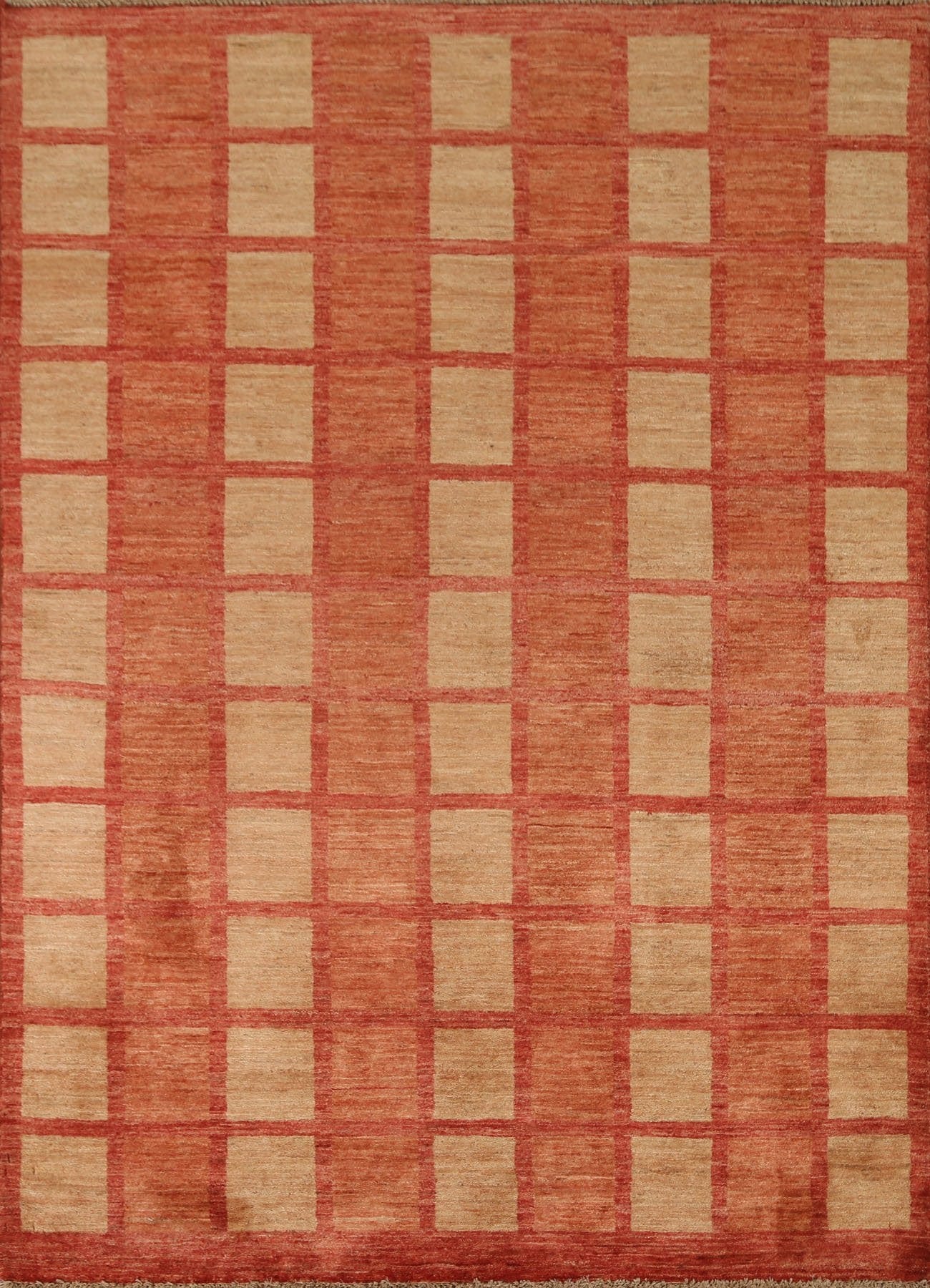 Geometric Gabbeh Kashkoli Modern Area Rug 5x6