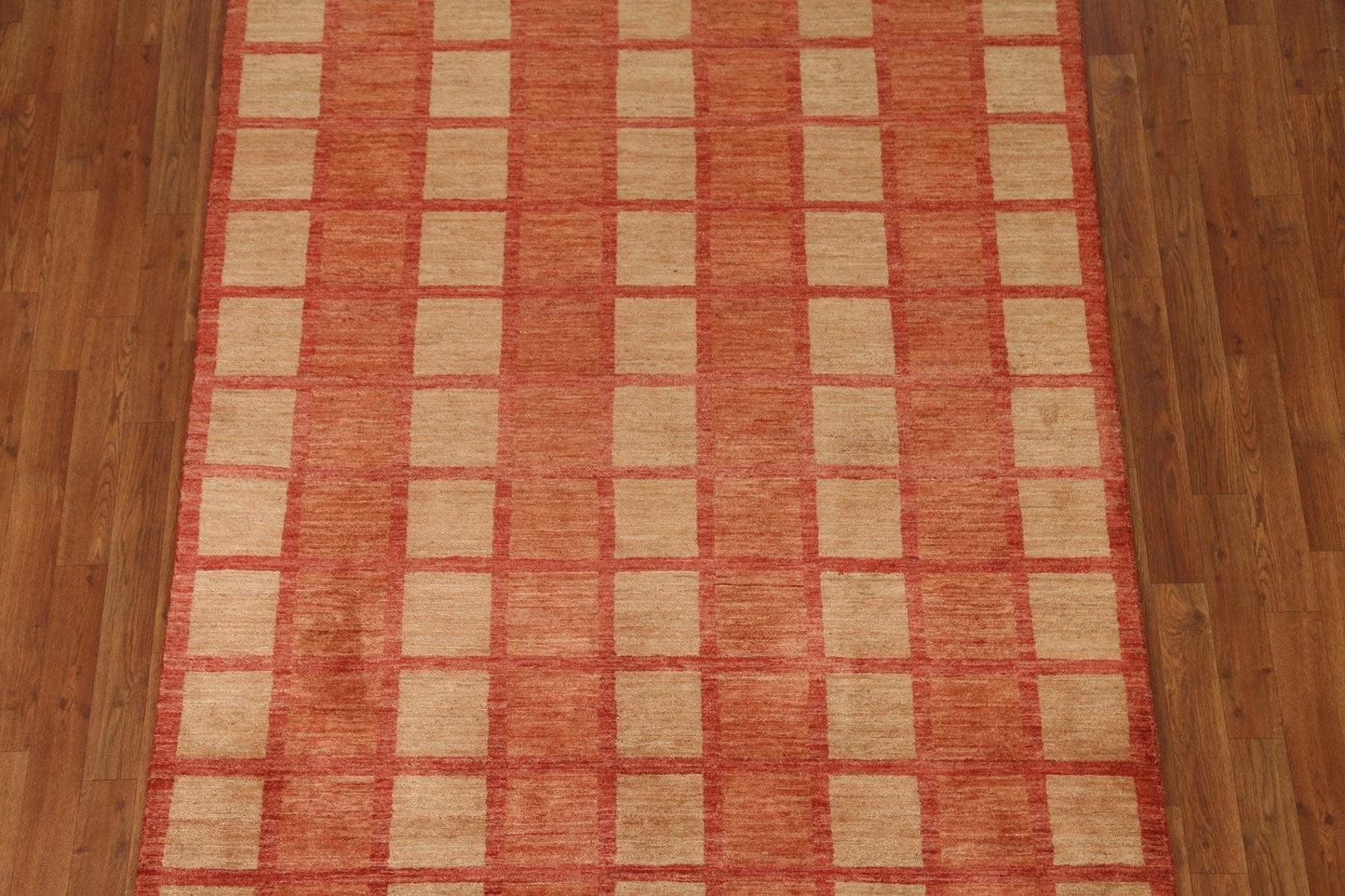 Geometric Gabbeh Kashkoli Modern Area Rug 5x6