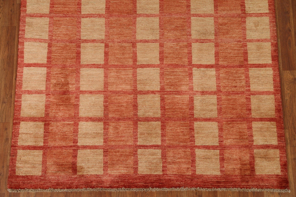 Geometric Gabbeh Kashkoli Modern Area Rug 5x6