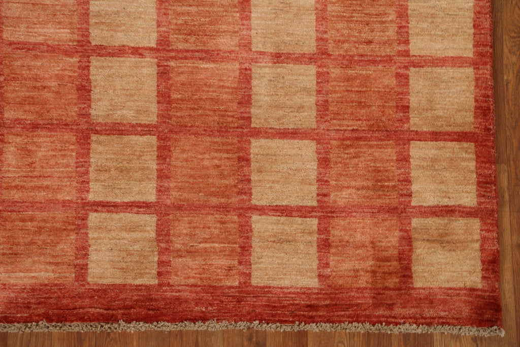 Geometric Gabbeh Kashkoli Modern Area Rug 5x6