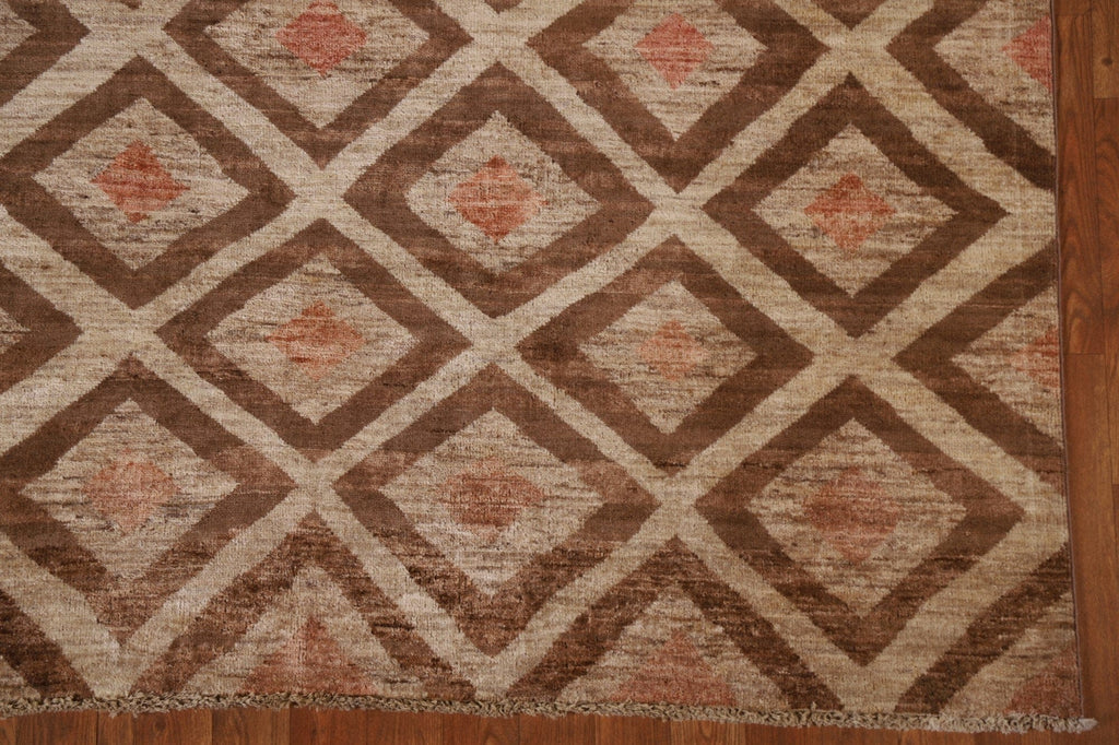 Geometric Gabbeh Kashkoli Modern Area Rug 6x8