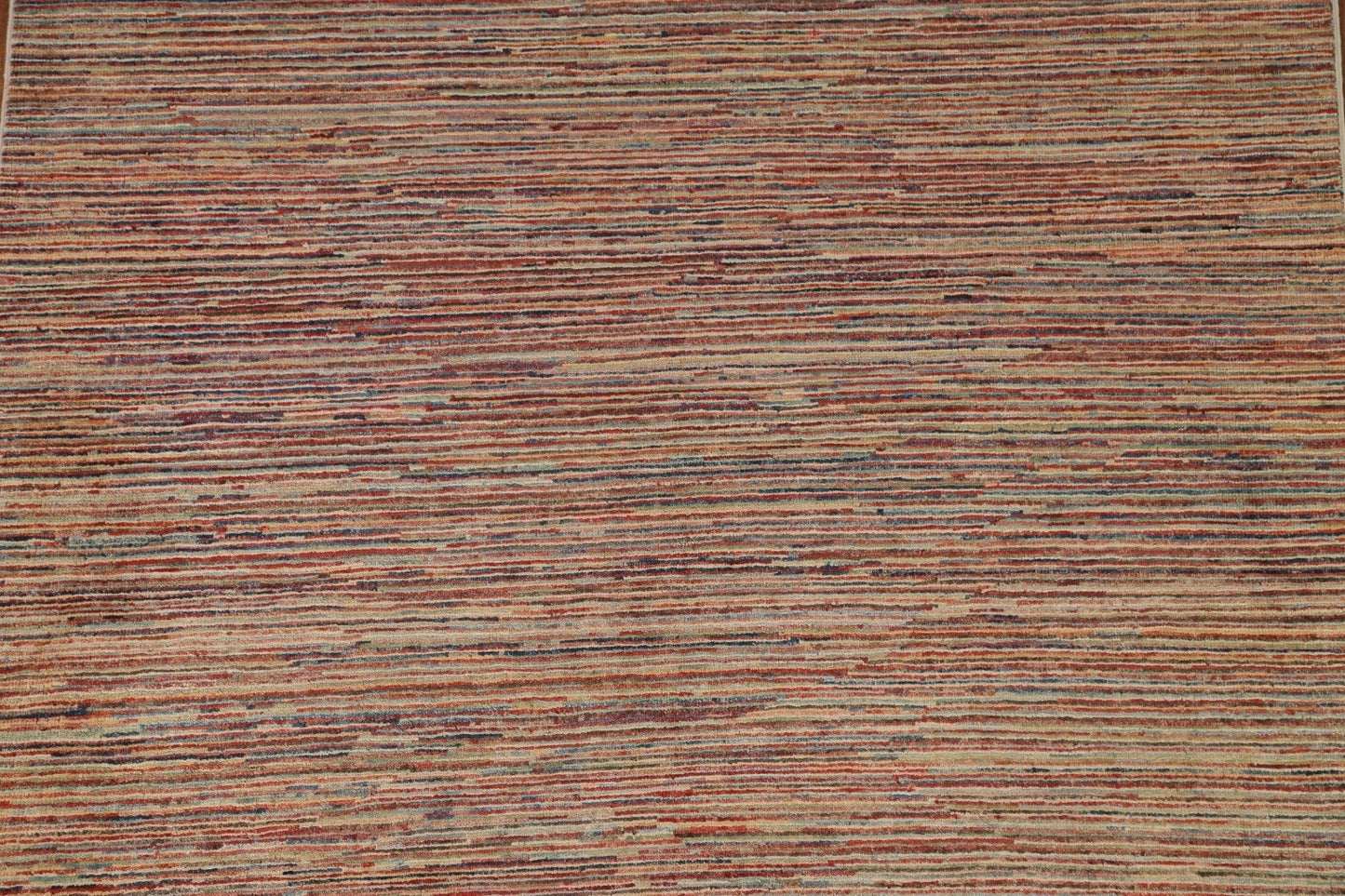 Striped Gabbeh Kashkoli Modern Area Rug 5x7