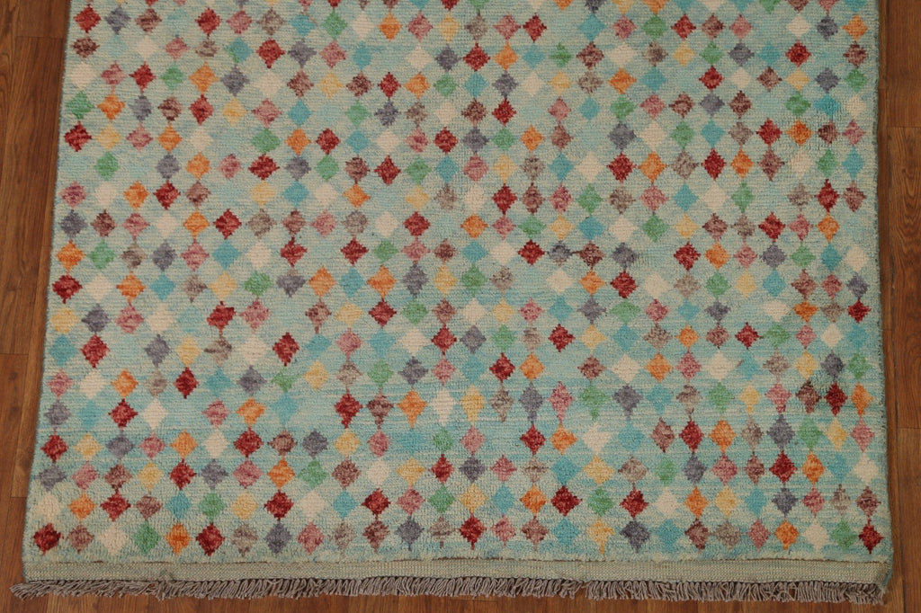 All-Over Gabbeh Kashkoli Modern Area Rug 5x7