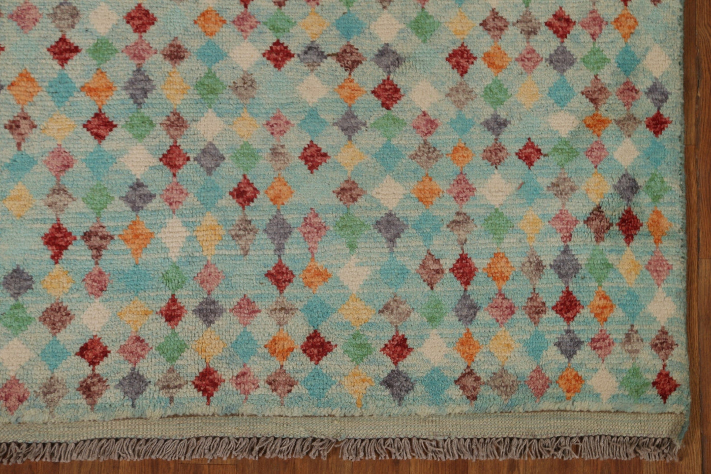 All-Over Gabbeh Kashkoli Modern Area Rug 5x7