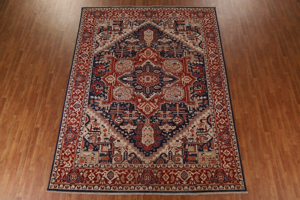 Vegetable Dye Heriz Serapi Oriental Area Rug 9x12