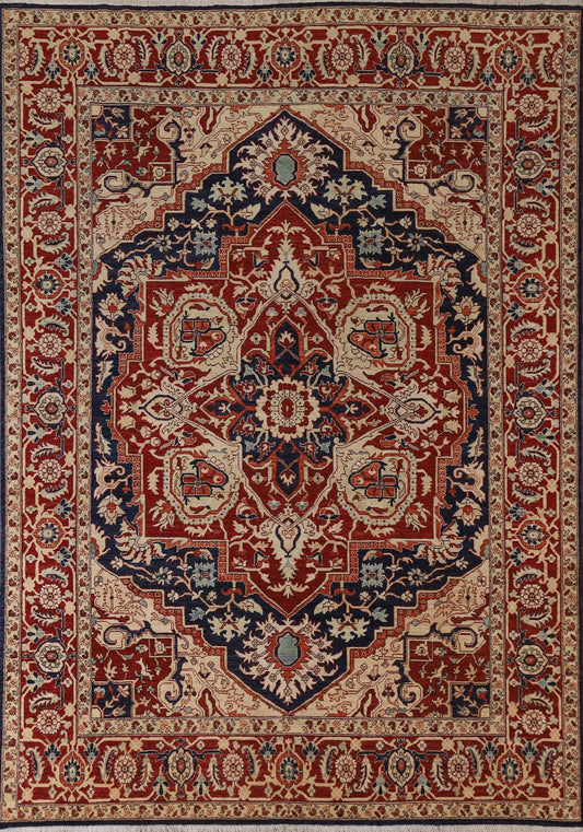 Vegetable Dye Heriz Serapi Oriental Area Rug 8x10