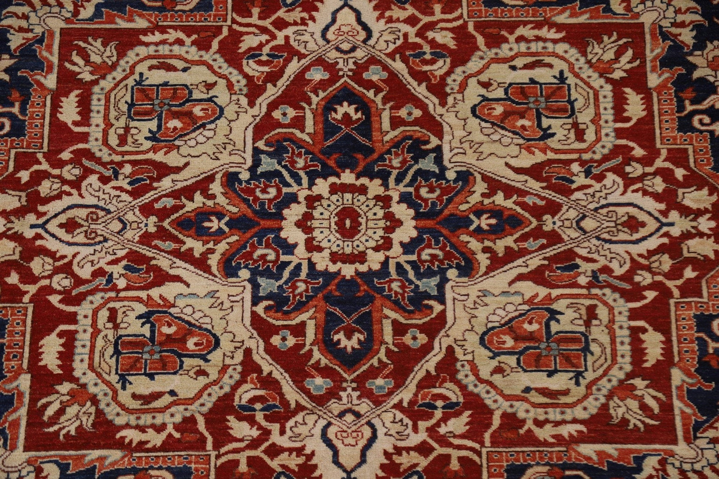 Vegetable Dye Heriz Serapi Oriental Area Rug 8x10