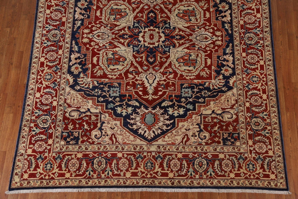 Vegetable Dye Heriz Serapi Oriental Area Rug 8x10