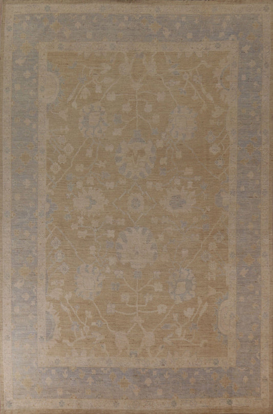 Vegetable Dye Oushak Oriental Area Rug 9x12