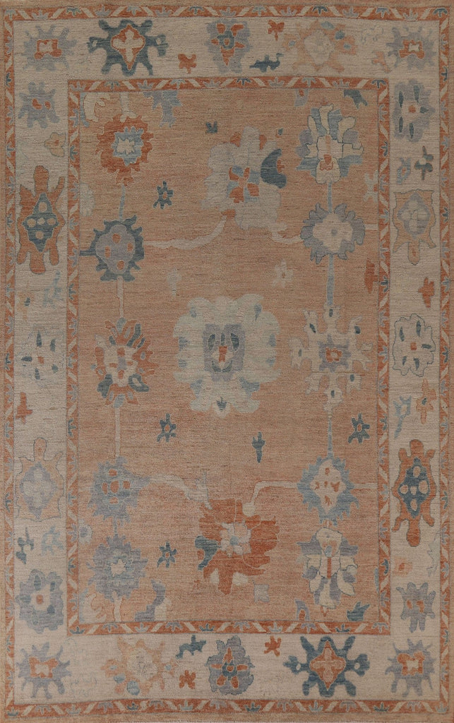 Vegetable Dye Oushak Oriental Area Rug 8x12