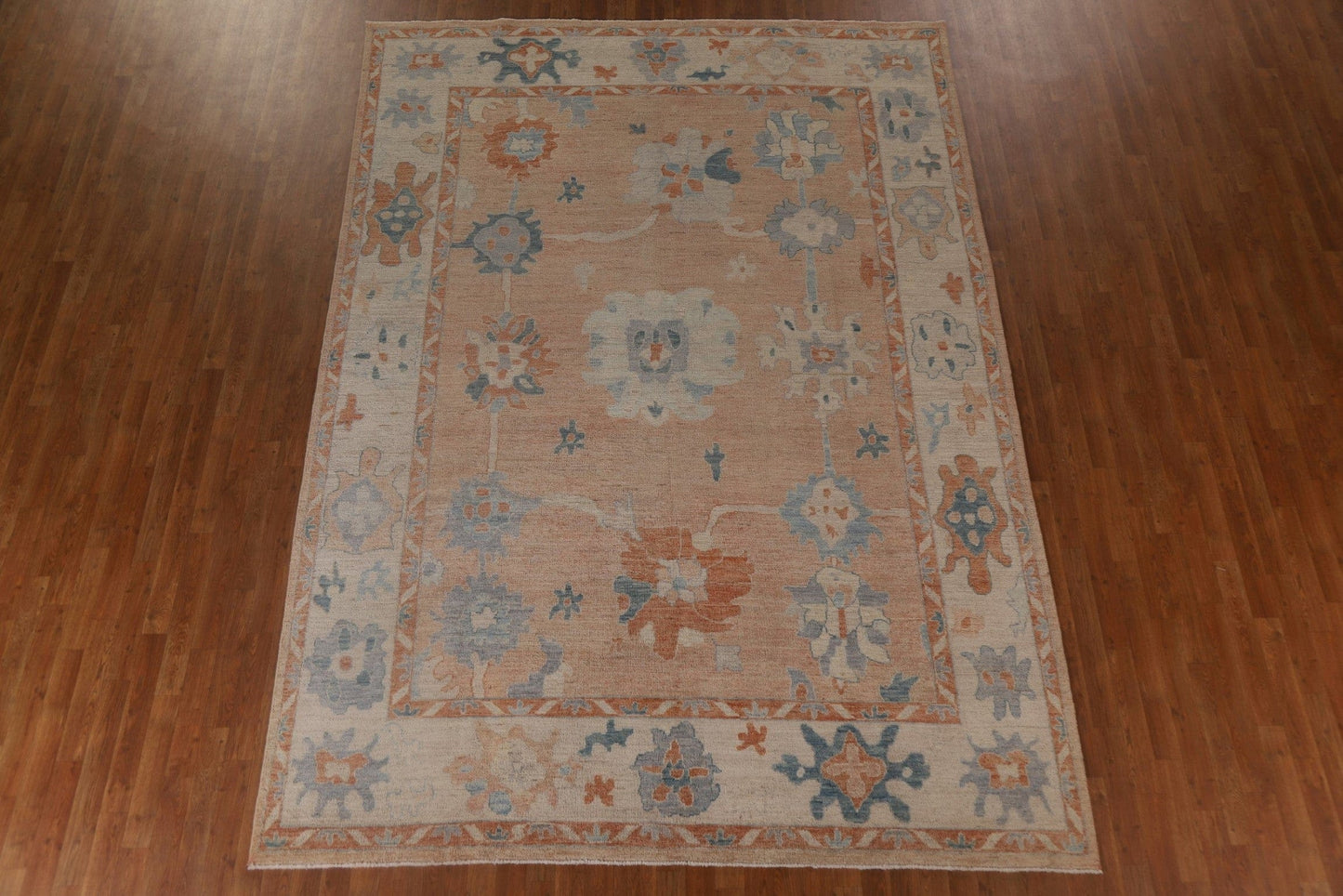 Vegetable Dye Oushak Oriental Area Rug 8x12