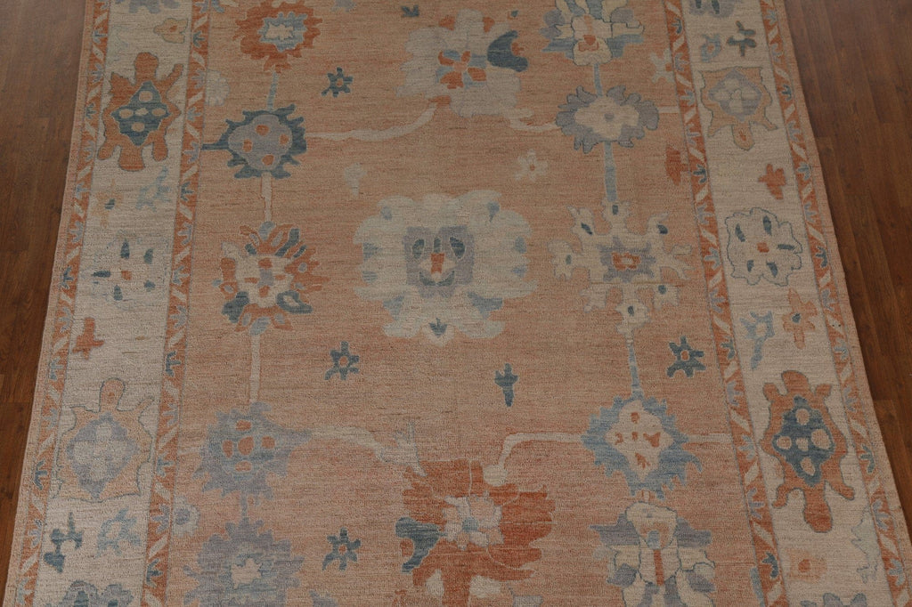 Vegetable Dye Oushak Oriental Area Rug 8x12