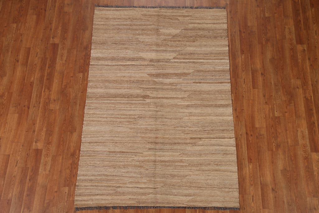 Reversible Modern Kilim Oriental Area Rug 4x6