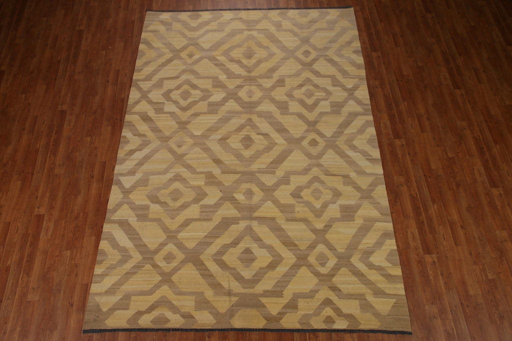 Geometric Kilim Oriental Area Rug 7x10