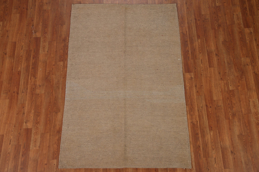 Earth Tone Kilim Oriental Area Rug 4x6