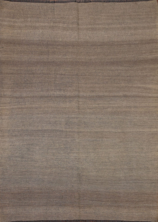 Earth Tone Kilim Modern Area Rug 5x6