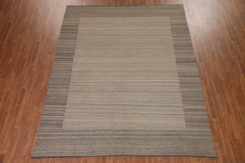 Striped Kilim Modern Area Rug 8x10