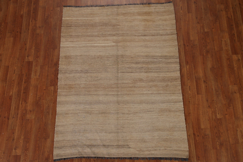 Natural Dye Kilim Oriental Area Rug 4x6